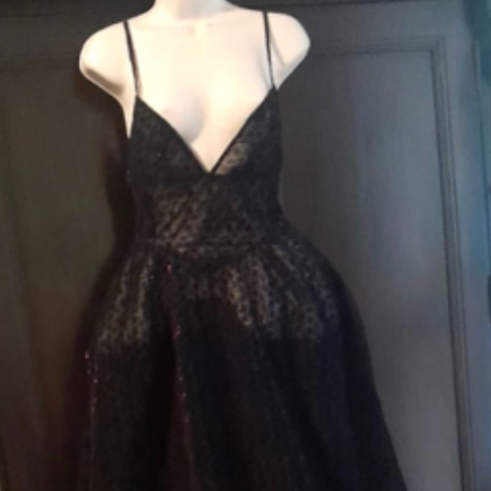 Puppets and Puppets 3D corset cut out dress sculptural Mesh Fashion Week Dress